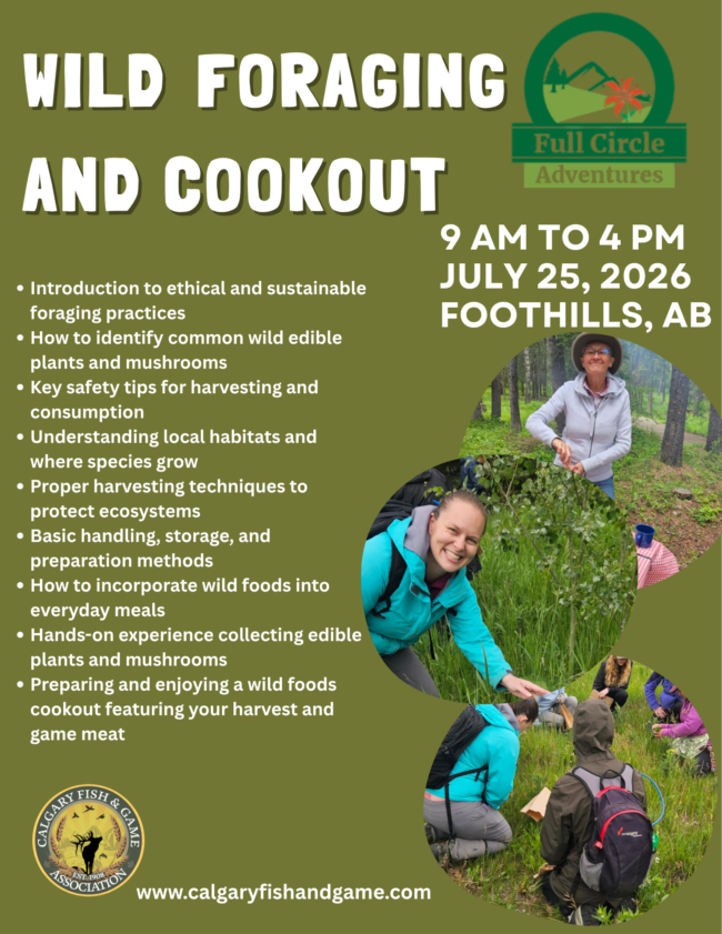 Foraging and Cookout July 2026 social media poster_updated1